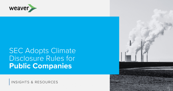 SEC Adopts Climate Disclosure Rules for Public Companies Icon