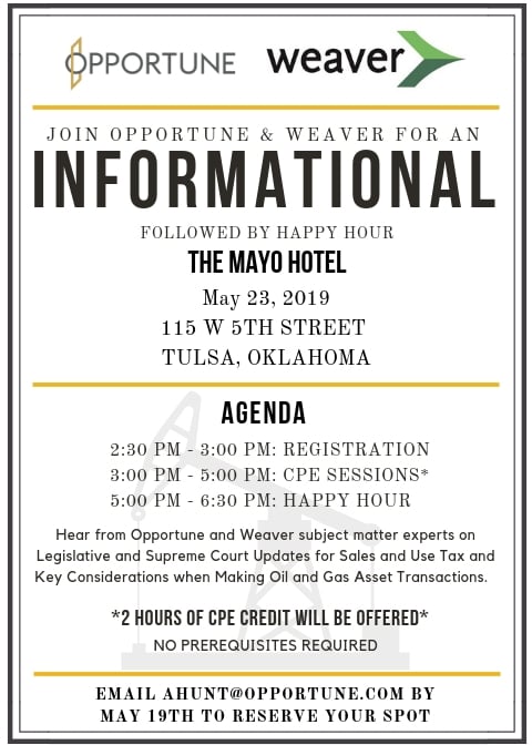 Opportune Weaver Informational Invite_Tulsa